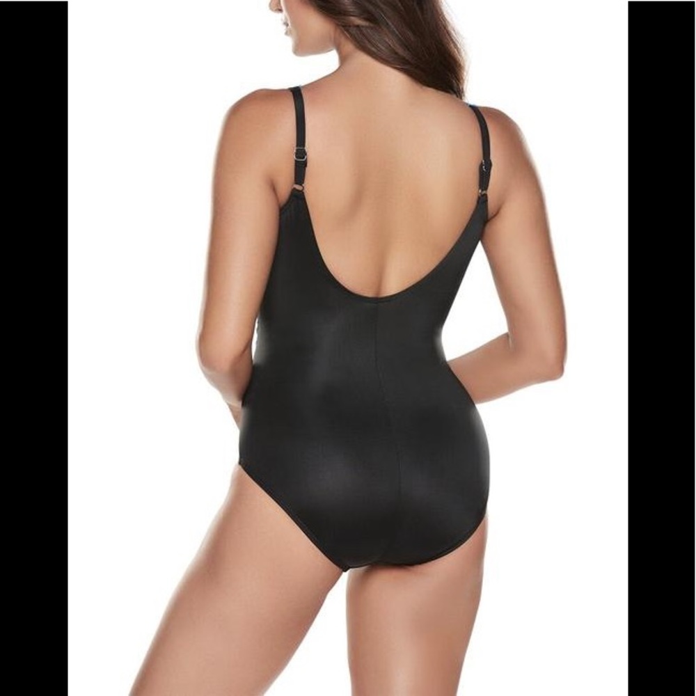 Miraclesuit - Oceanus Royal Palms Patterned One-P… - image 2